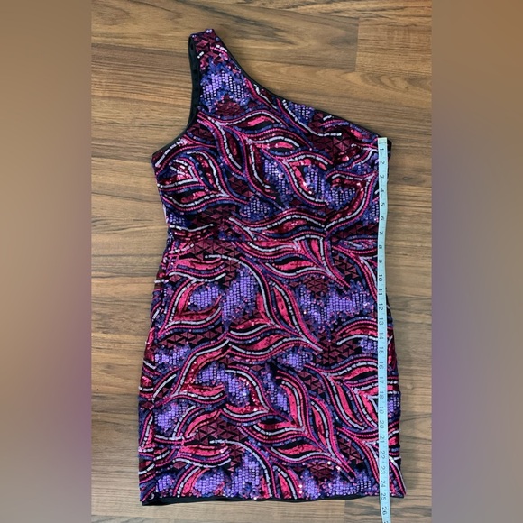 Lulu's Blue and Pink  Dress for Prom - Picture 7 of 10